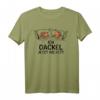 Ich dackel jetzt ins Bett - Offizielles Schlafshirt mit Dackel-Motiv, ideales Geschenk für Dackelbesitzer & Hunde-Liebhaber zu Weihnachten & Geburtstag