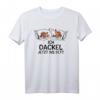 Ich dackel jetzt ins Bett - Offizielles Schlafshirt mit Dackel-Motiv, ideales Geschenk für Dackelbesitzer & Hunde-Liebhaber zu Weihnachten & Geburtstag