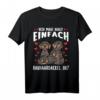 Rauhaardackel Dackel Hund T-Shirt - Lustiges Design für Hundeliebhaber, Herrchen, Frauchen und Kinder