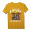 Rauhaardackel Dackel Hund T-Shirt - Lustiges Design für Hundeliebhaber, Herrchen, Frauchen und Kinder