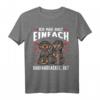 Rauhaardackel Dackel Hund T-Shirt - Lustiges Design für Hundeliebhaber, Herrchen, Frauchen und Kinder