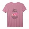 Dackel T-Shirt Damen mit Spruch – Glück kann man nicht anfassen, aber seinen Dackel streicheln – Perfekt für Hundeliebhaberinnen & Frauchen