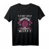 Dart, Narren Königin Damen T-Shirt – Perfekt für Dartspielerin, Dart Mama & Oma, mit Motiv für Frauen, die Steeldart lieben