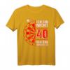 HapDeer Geschenk für Mann - Lustiges Dart T-Shirt mit Spruch 'Ich bin nicht 40 ich bin Double 20' – Perfektes Geschenk für Dartspieler und Dartliebhaber