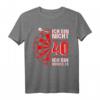 HapDeer Geschenk für Mann - Lustiges Dart T-Shirt mit Spruch 'Ich bin nicht 40 ich bin Double 20' – Perfektes Geschenk für Dartspieler und Dartliebhaber