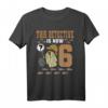Detektiv Geburtstag Shirt für 6. Kinder Geburtstag – Kinder Jungen T-Shirt mit Lupe für Detektiv-Thema Party