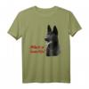 Deutscher Schäferhund T-Shirt mit Schwarzem Schäferhund - Perfektes Hundeliebhaber-Shirt für Fans und Hundetrainer