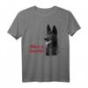 Deutscher Schäferhund T-Shirt mit Schwarzem Schäferhund - Perfektes Hundeliebhaber-Shirt für Fans und Hundetrainer