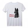 Deutscher Schäferhund T-Shirt mit Schwarzem Schäferhund - Perfektes Hundeliebhaber-Shirt für Fans und Hundetrainer