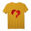 German Shepherd Love Valentinstag T-Shirt – Deutscher Schäferhund Herz Geschenk für Hundemama & -Papa zum Valentinstag