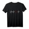 Spiegelreflexkamera Herzschlag Fotografie & Foto T-Shirt – Lustiges Geschenk für Fotografen und Fotografie-Enthusiasten