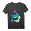 Kinder 3. Geburtstag T-Rex Dinosaurier Dino T-Shirt - Buntes Geburtstagsgeschenk für kleine Dino-Fans, Mädchen und Jungen