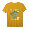 Kinder Dinosaurier T-Shirt zum 5. Geburtstag für Jungen und Mädchen - Lustiges Dino Shirt als Geschenk für Kindergarten, Schule & Geburtstag