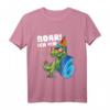 Kinder T-Rex Dinosaurier T-Shirt zum 6. Geburtstag – Cooles Geschenk für Jungen und Mädchen mit ROAR! Design