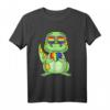 LGBT Herz Liebe Gay Pride Regenbogen Dinosaurier Tier T-Shirt – Buntes Symbol für Vielfalt, Menschenrechte & Unterstützung