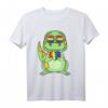 LGBT Herz Liebe Gay Pride Regenbogen Dinosaurier Tier T-Shirt – Buntes Symbol für Vielfalt, Menschenrechte & Unterstützung