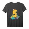 Kinder T-Shirt zum 5. Geburtstag Dino Dinosaurier Shirt für Jungen und Mädchen – Lustiges Geschenk für Geburtstagskinder, Kindergarten & Schule