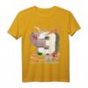 Kinder 3. Geburtstag Junge Dinosaurier Figuren T-Shirt - Lustiges Geburtstagsoutfit für Dinosaurier-Fans im Alter von drei Jahren