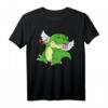 Romantisches Valentinstag Amor Herz Liebe Dinosaurier Freundin T-Shirt – Originelles Geschenk für Ihre Liebe