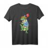 T-Rex Clown Kostüm Kinder T-Shirt für Karneval, Fasching & Zirkus - Lustiges Dino Kinder T-Shirt für Mottoparty, Geburtstag & Gruppenkostüme