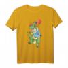 T-Rex Clown Kostüm Kinder T-Shirt für Karneval, Fasching & Zirkus - Lustiges Dino Kinder T-Shirt für Mottoparty, Geburtstag & Gruppenkostüme