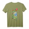 T-Rex Clown Kostüm Kinder T-Shirt für Karneval, Fasching & Zirkus - Lustiges Dino Kinder T-Shirt für Mottoparty, Geburtstag & Gruppenkostüme