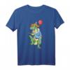 T-Rex Clown Kostüm Kinder T-Shirt für Karneval, Fasching & Zirkus - Lustiges Dino Kinder T-Shirt für Mottoparty, Geburtstag & Gruppenkostüme