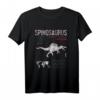 Spinosaurus Dinosaurier Fakten T-Shirt für Herren Damen und Kinder – Wissenschaftliches Design mit Spaß Fakten im Distressed-Stil