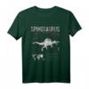 Spinosaurus Dinosaurier Fakten T-Shirt für Herren Damen und Kinder – Wissenschaftliches Design mit Spaß Fakten im Distressed-Stil