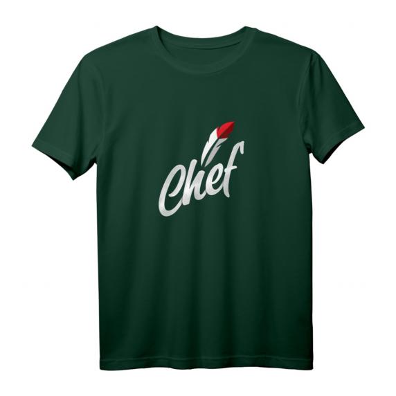 Chef mit Häuptling-Feder T-Shirt – Originelles Firmen- und Bürogift für Vorgesetzte, Chefs & Teamleiter zu Geburtstag, Weihnachten, Beförderung oder Pensionierung