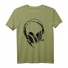 Kopfhörer Anime DJ Street Art T-Shirt für Männer, Frauen & Kinder – Urban Style Geschenk für Party, Geburtstag, Weihnachten oder Junggesellenabschied
