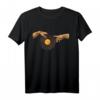 Michelangelo DJ Creation Of Adam Hands Art Vinyl-Schallplatte T-Shirt – Perfekt für Musik-, Kunst- und 90er Jahre Nostalgie-Liebhaber
