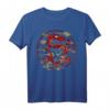 HapDeer Mulan Mushu Kunst Portrait T-Shirt - Offiziell lizenziertes Disney Fanartikel