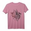 Fantasy Drachen Flügel Flagge Tribal Tattoo T-Shirt – Für Fantasy Fans, Ritter, Gothic, Märchen & Rollenspiel, Geschenkidee für Freunde & Familie