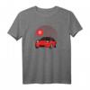 Kawaii JDM MX5 NA Rot T-Shirt – Niedliches Auto Tuning Geschenk für MX5, Drift & JDM Fans