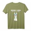 Mama Lama Braucht Kein Drama - Lustiges Muttertags-T-Shirt für Mama, Ehefrau & Partnerin, Perfekt als Geschenk zu Geburtstag, Weihnachten oder Babyparty