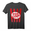 Popcorn Kostüm T-Shirt für Fasching & Karneval - Lustiges Gruppenkostüm, Partnerkostüm & Geschenkideen für Weihnachten, Geburtstag & Valentinstag