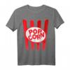 Popcorn Kostüm T-Shirt für Fasching & Karneval - Lustiges Gruppenkostüm, Partnerkostüm & Geschenkideen für Weihnachten, Geburtstag & Valentinstag