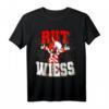 Rut Wiess Karnevalskostüm Köln mit Konfetti - Clown T-Shirt für Fasching, Fastnacht, Fastelovend, Altweiber & JGA