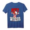 Rut Wiess Karnevalskostüm Köln mit Konfetti - Clown T-Shirt für Fasching, Fastnacht, Fastelovend, Altweiber & JGA