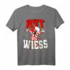 Rut Wiess Karnevalskostüm Köln mit Konfetti - Clown T-Shirt für Fasching, Fastnacht, Fastelovend, Altweiber & JGA