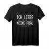 Ich liebe es wenn meine Frau mich zocken läßt - Lustiges Gamer T-Shirt mit Retro Pixel Design für Zocker, Gamer Girls & Boys, perfekt als Geschenk zu Weihnachten & Geburtstag