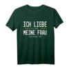 Ich liebe es wenn meine Frau mich zocken läßt - Lustiges Gamer T-Shirt mit Retro Pixel Design für Zocker, Gamer Girls & Boys, perfekt als Geschenk zu Weihnachten & Geburtstag