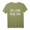 Ich liebe es wenn meine Frau mich zocken läßt - Lustiges Gamer T-Shirt mit Retro Pixel Design für Zocker, Gamer Girls & Boys, perfekt als Geschenk zu Weihnachten & Geburtstag