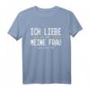 Ich liebe es wenn meine Frau mich zocken läßt - Lustiges Gamer T-Shirt mit Retro Pixel Design für Zocker, Gamer Girls & Boys, perfekt als Geschenk zu Weihnachten & Geburtstag