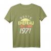 Damen Geschenk zur Goldenen Hochzeit 2021 - Beste Ehefrau seit 1971 T-Shirt, Partnerlook & Jubiläumsgeschenk für 50 Jahre Ehe