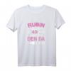 40. Hochzeitstag Ehefrau seit 40 Jahren Rubinhochzeit T-Shirt – Persönliches Jubiläums-Geschenk für langjährige Ehepartner