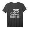 Silberne Hochzeit 25 Jahre Ehefrau Geschenk T-Shirt – Lustiges Jubiläumsdesign für Paare, Männer & Frauen