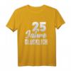 Silberne Hochzeit 25 Jahre Ehefrau Geschenk T-Shirt – Lustiges Jubiläumsdesign für Paare, Männer & Frauen
