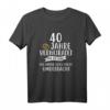 40 Jahre verheiratet T-Shirt mit lustigem Spruch – Originelles Ehegeschenk zum Hochzeitstag für Ehefrau